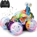 Stunt Car 360° – Voiture RC Acrobatiques Avec LED et Musique, Rechargeable, Pour Enfants 3 ans plus