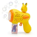 Pistolet à Bulles Avec Réservoir De Savon Pour Enfant 3 ans+ – Motif Pikachu