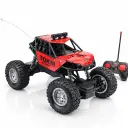 Voiture RC Tout-Terrain 1:18 Powerful-Car – Rechargeable Haute Vitesse (6+) Rouge