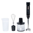 FLORENCE Mixeur Plongeant 4 en 1 – 400W – Noir – 700 ml - Modèle HK452