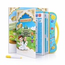 Livre Électronique Éducatif Pour Enfants 3+  Jouet d’Apprentissage Interactif Sonore