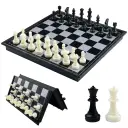 Jeu d’Échecs Magnétique Pliable Portable – Plateau 24 × 24 cm 