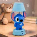 Lampe LED Stitch Rechargeable – 3 Modes de Lumière avec Taille-Crayon Intégré- Bleu