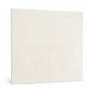 Panneau Mural 3D Adhésif Blanc – Motif Géométrique 70 × 70 cm