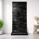 Rouleau Panneau Mural Autocollant Effet Marbre Noir 60 cm x 2,80 m – Épaisseur 3 mm