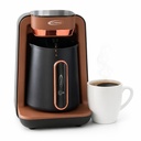 Florence Machine à Café Turc 2 en 1 - 500W – 280ml – Marron – Café & Milk Drinks - Modèle HK466