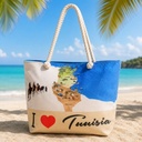 Sac de Plage – Motif Tunisa 50 x 37 x 14 cm
