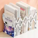 Range-Livres Extensible en Accordéon 50 × 19 cm –  Design Galaxy Astronaute 
