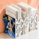 Range-Livres Extensible en Accordéon 50 × 19 cm –  Design Girafe Astronaute 