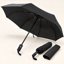 Parapluie Pliable Automatique 100 cm Noir Imperméable avec Housse