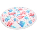 Tapis de plage imprimé rond Motif 7