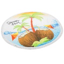 Tapis de plage imprimé rond Motif 4