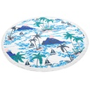 Tapis de plage imprimé rond Motif 3