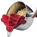 Passoire à clip en silicone