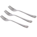 Winox Blister De 3 Fourchettes De Table AMBRE - Inox 18/10 - Garantie À Vie