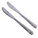 Winox Blister de 2 couteaux de table AMBRE -INOX 18/10 - 6mm - Garantie à vie