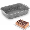 Winox moule à gâteau rectangulaire GRANITE - 30*22 cm - super résistante - 7 couches