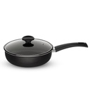 Winox sauteuse avec couvercle DIAMOND - 24 cm - résistance extrême - 7 couches 