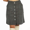Jupe grise avec boutons Motif 1-36