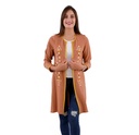 Gilet Femme Hinda Marron-38