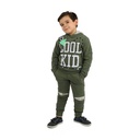 Jogging vert militaire pour enfant Motif 2-0